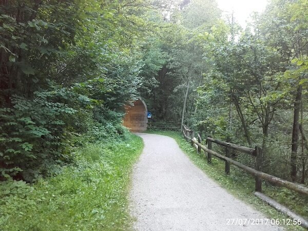 Radweg Tunnel